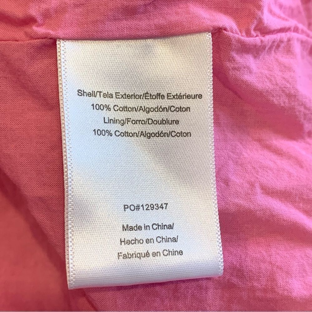 ModCloth Fabulous Fit and Flare Textured Fabric Shirt Pink Midi Dress Size 2 - Picture 10 of 13